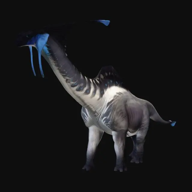 3D model for Azure Crest Titanosaur