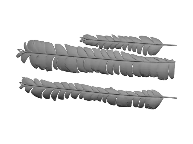 3D model for Red Block Silhouette