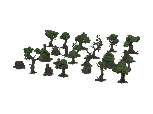 3D model for Evolution of a Tree