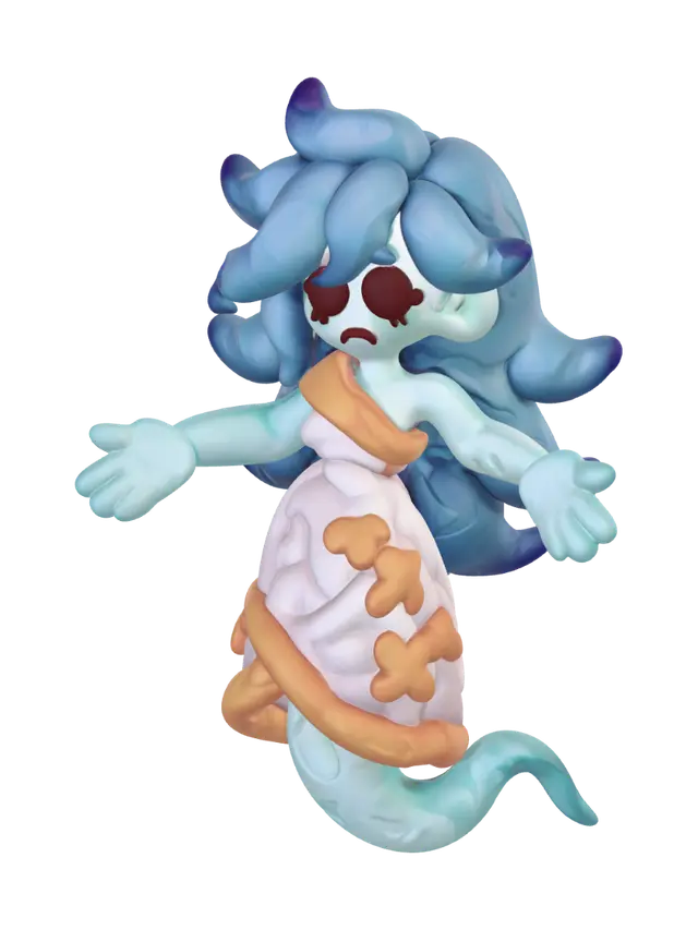 3D model for Pastel Mermaid in Distress