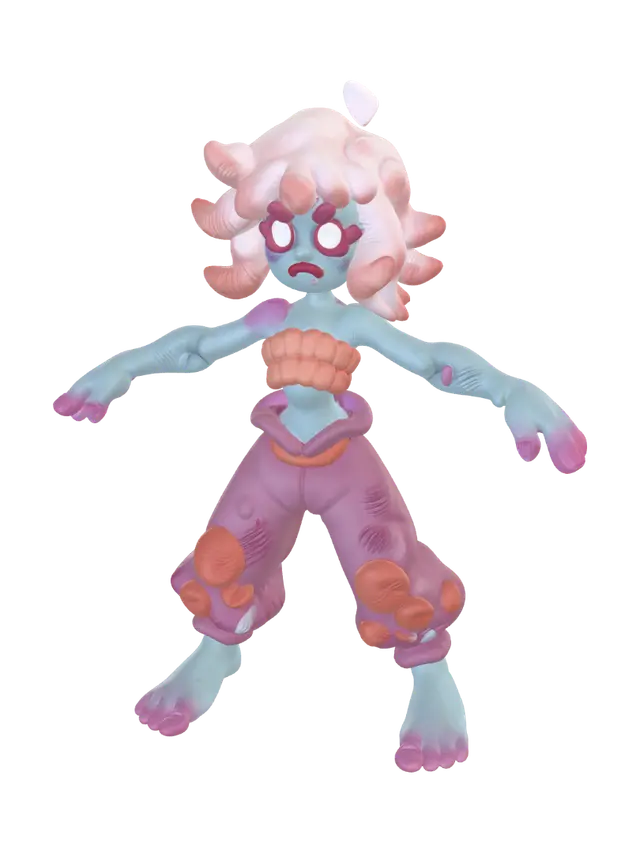 3D model for Pastel Nightmare