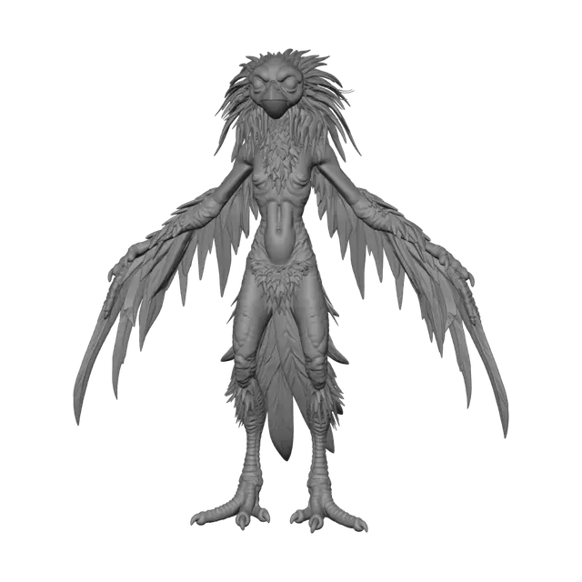 3D model for Featherbound Harbinger