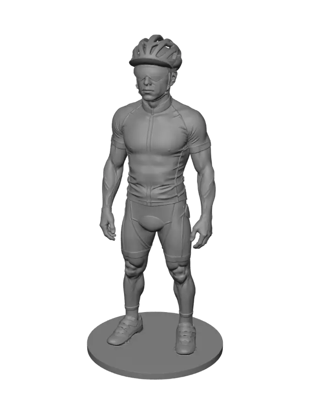 3D model for Bretagne Team Road Cyclist