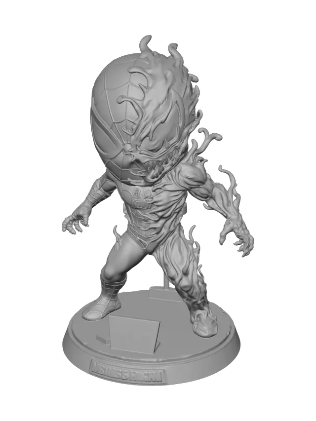 3D model for Spider-Venom Bobblehead