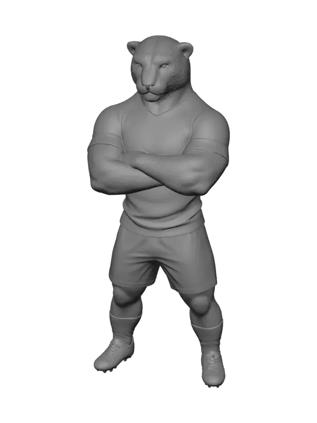 3D model for Leopard Striker