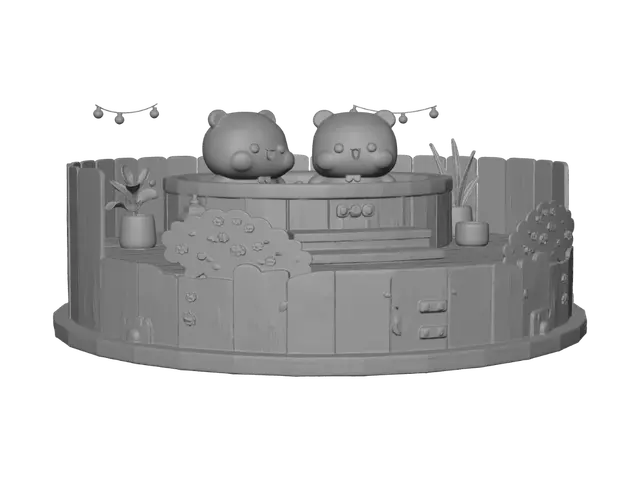 3D model for Bubble Bath Buddies