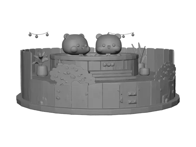 3D model for Bubble Bath Buddies
