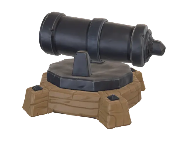 3D model for Ironclad Mortar