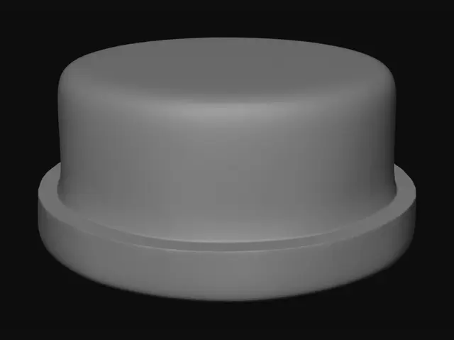 3D model for Red Push Button