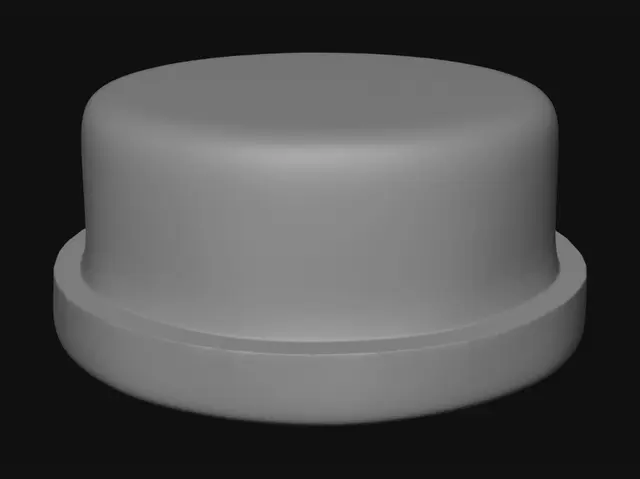 3D model for Red Push Button