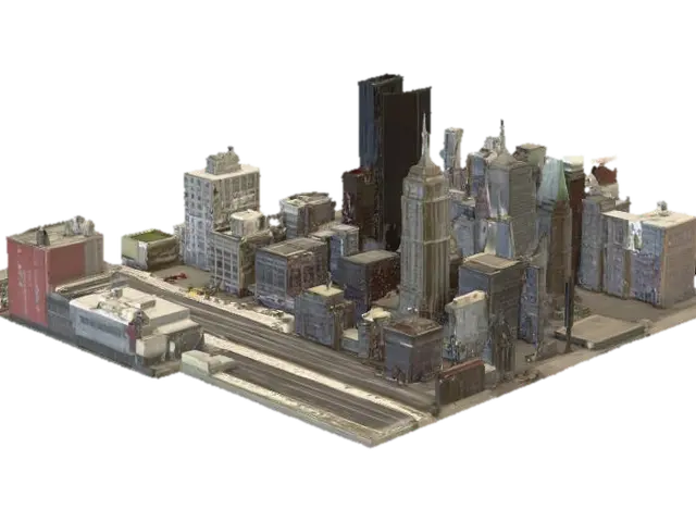 Grand Theft Auto IV - Gta 3D model, vytvořený pomocí AI