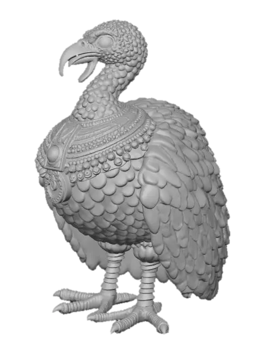 3D model for Majestic Jewelbird, #Thanksgiving#