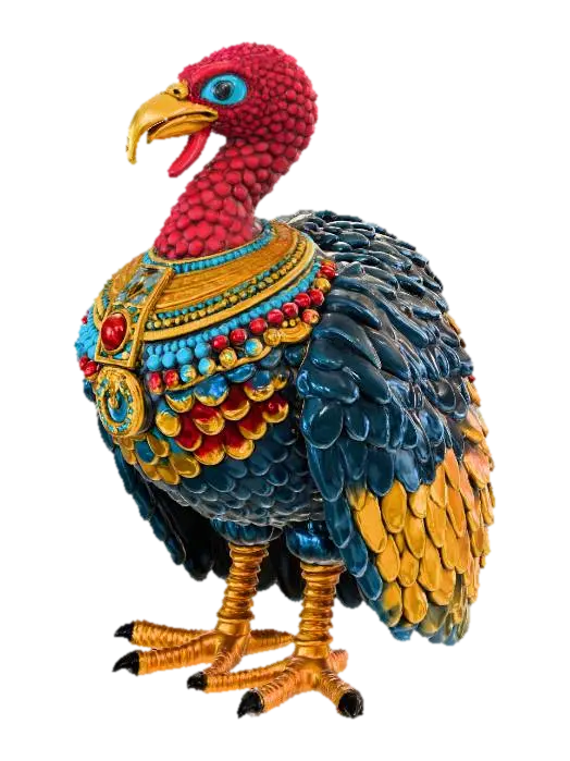 3D model for Majestic Jewelbird, #Thanksgiving#