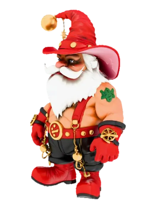 Steampunk Santa, #Christmas2025# - Holidays 3D model, vytvořený pomocí AI