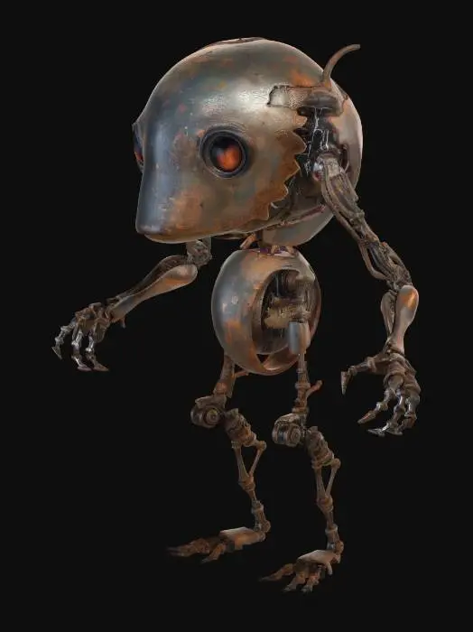 3D model for Rusted Wanderer