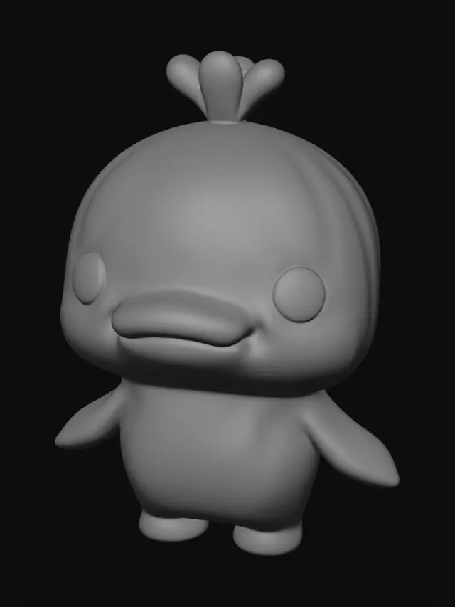 3D model for Pink Sprout Pal