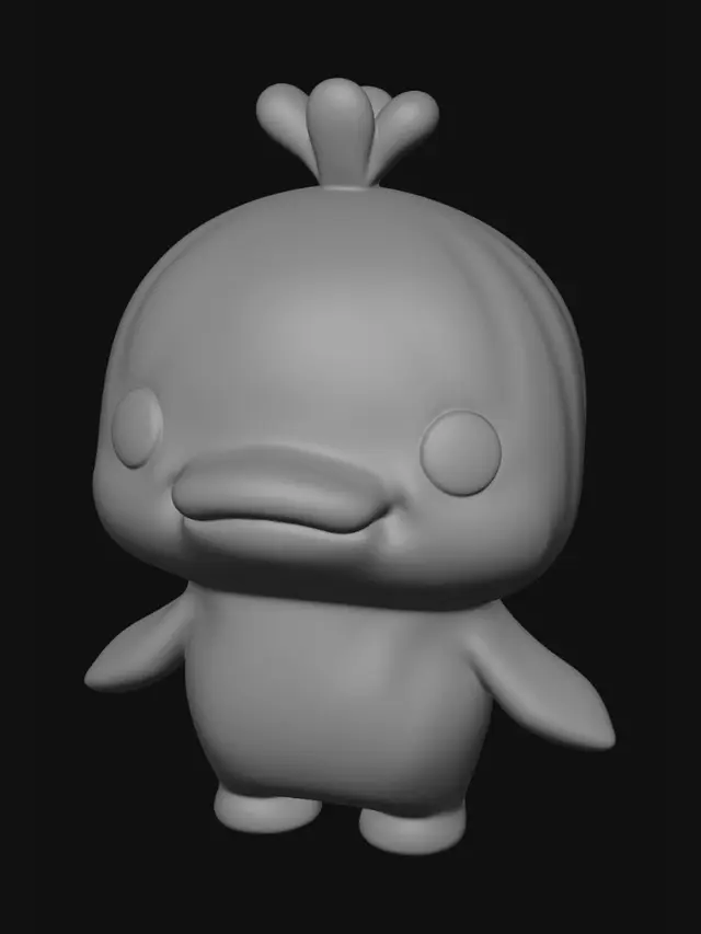 3D model for Pink Sprout Pal
