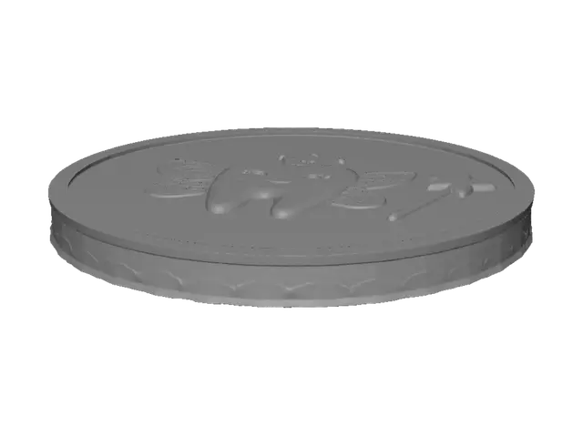 3D model for Magical Tooth Coin