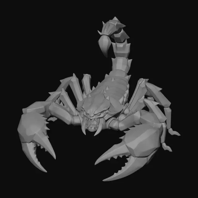 3D model for Crystal Dragon