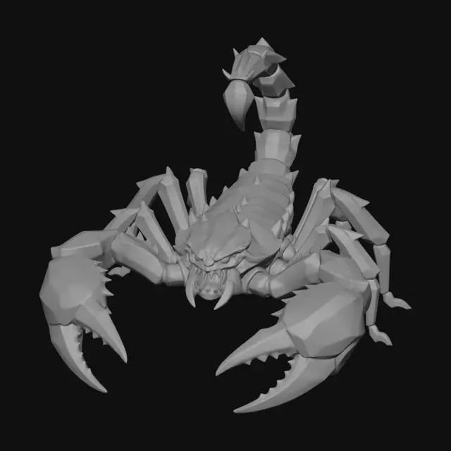 3D model for Crystal Dragon