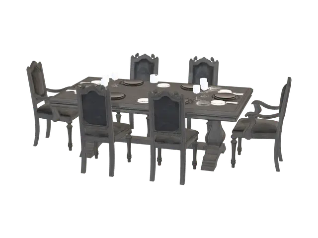 3D model for Midnight Banquet