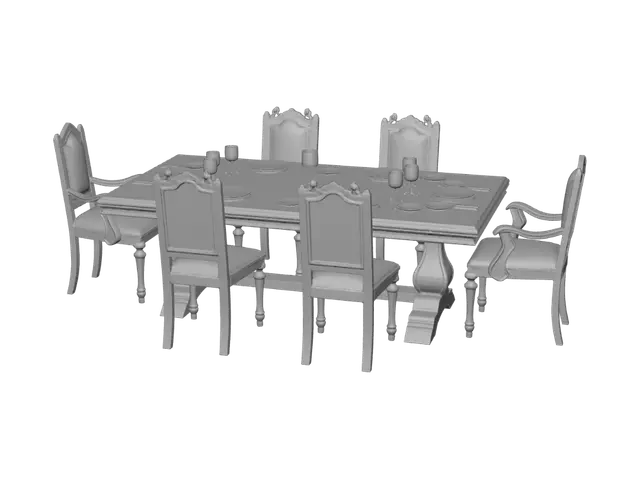 3D model for Midnight Banquet