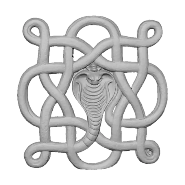 3D model for Serpent Entwined