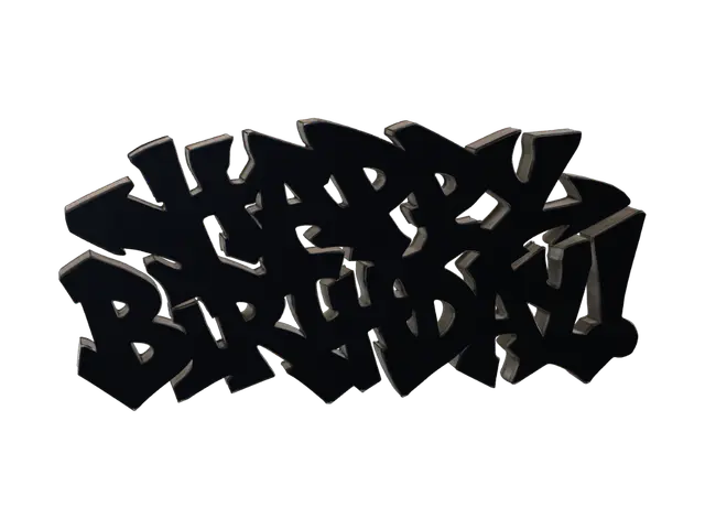 3D model for Nocturnal Graffiti