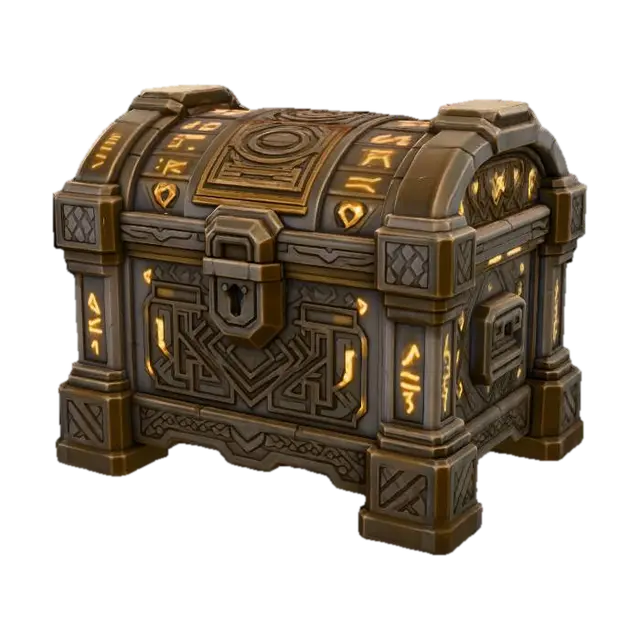 3D model for Enchanted Rune Chest