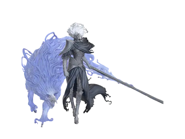 3D model for Icebound Warlord and the Froststeed
