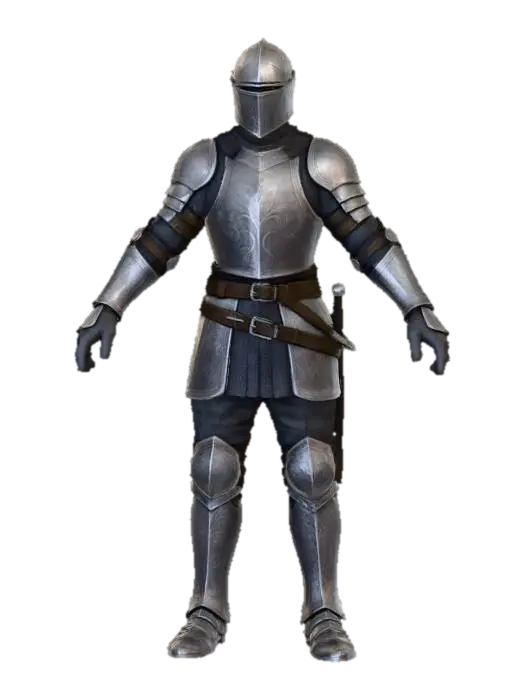 3D model for Armored Knight