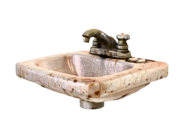 bathroom sink - Vanity 3D model, vytvořený pomocí AI
