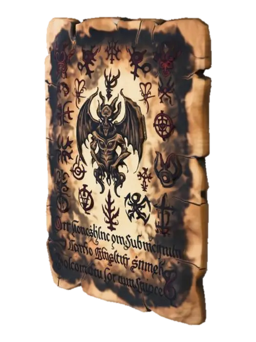 3D model for Dark Medieval Ritual