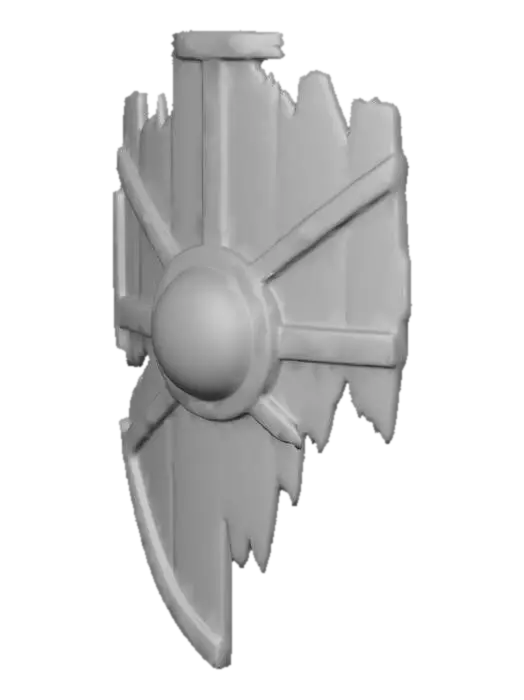3D model for Shield 2 Broken