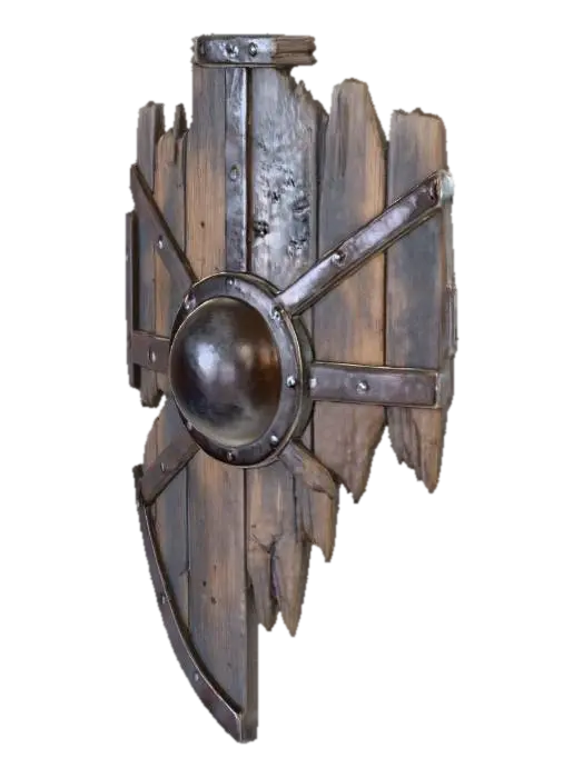 3D model for Shield 2 Broken