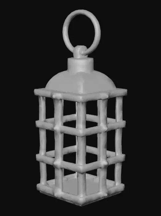 3D model for Rustic Iron Lantern