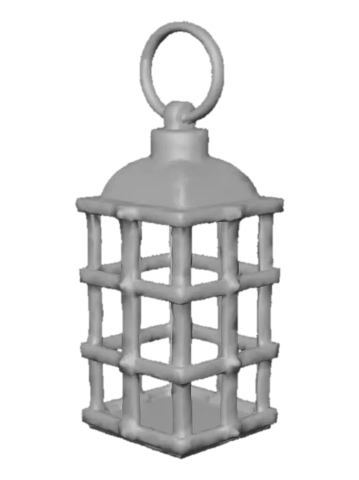 3D model for Rustic Iron Lantern
