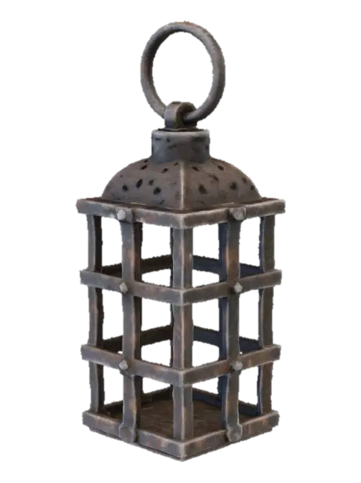 3D model for Rustic Iron Lantern