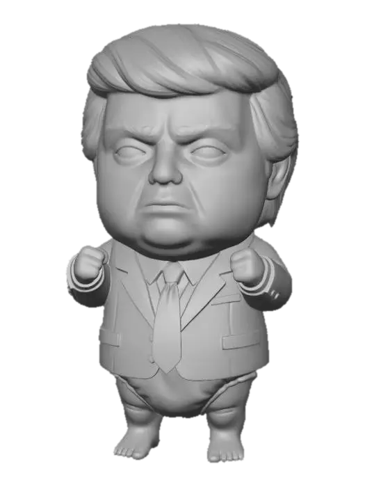 3D model for Baby Trump