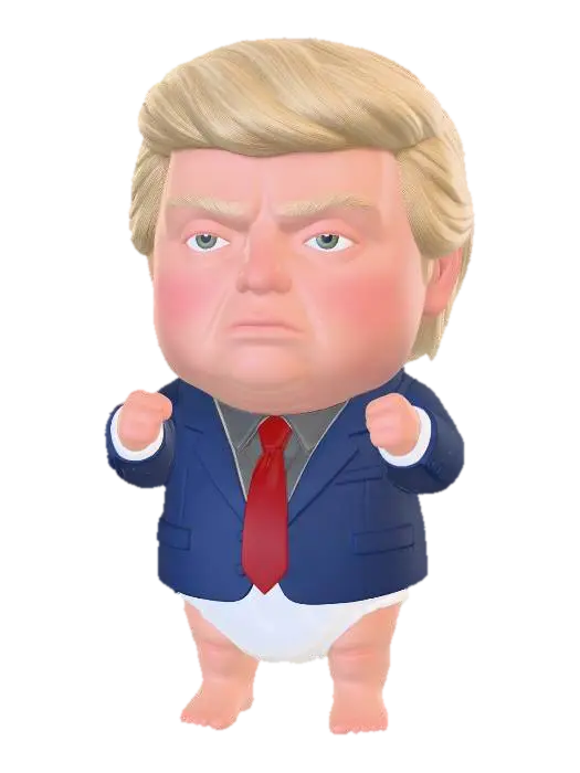 3D model for Baby Trump