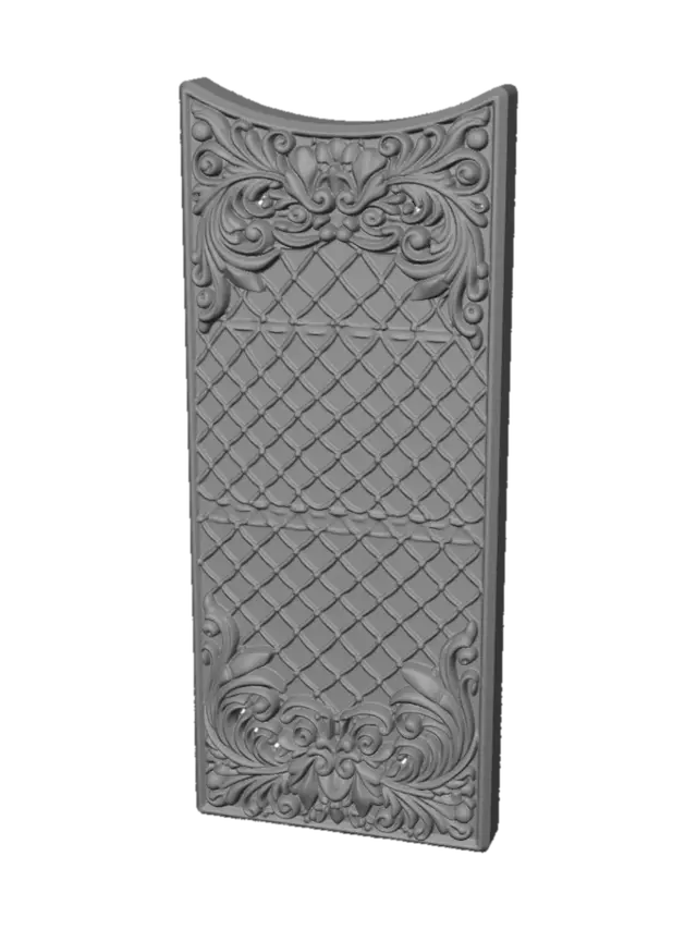 3D model for Ornate Scallop Panel