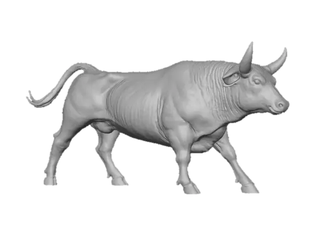 3D model for Majestic Bull2