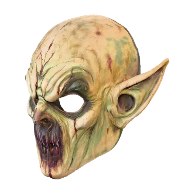 Modello 3D #Halloween2025#,Goblin Mask - 3dprint, generato dall’IA