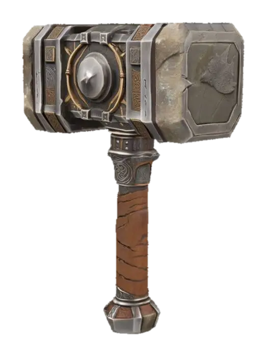 3D model for Earthbound Hammer