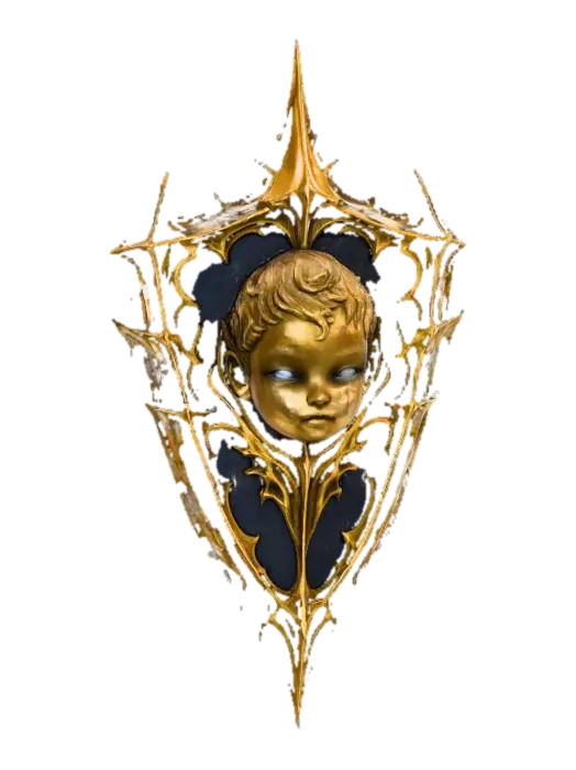 3D model for golden shield