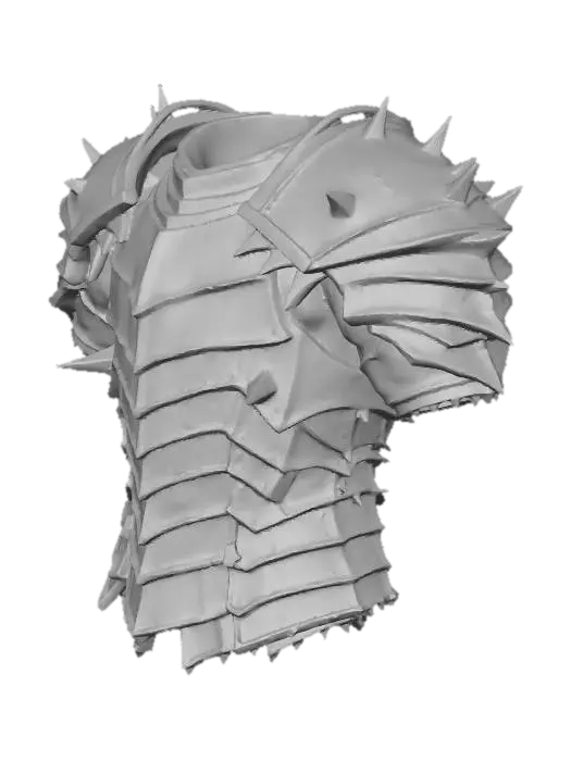 3D model for Spiked Battle Armor