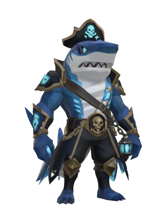 3D model for Azure Shark Buccaneer