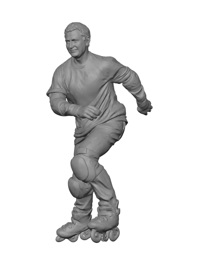 3D model for Rollerblading in the Park