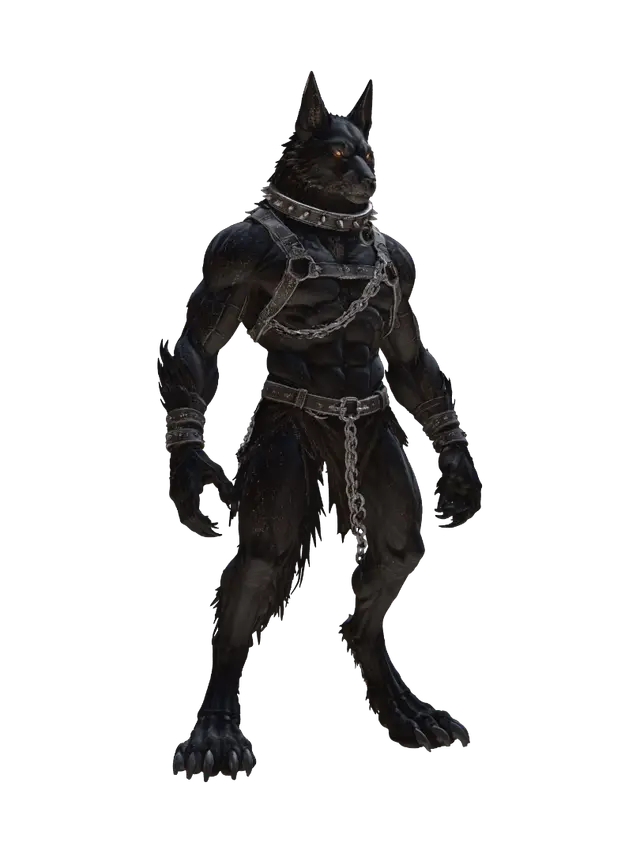 3D model for Emberfang Warden