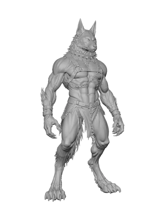 3D model for Emberfang Warden